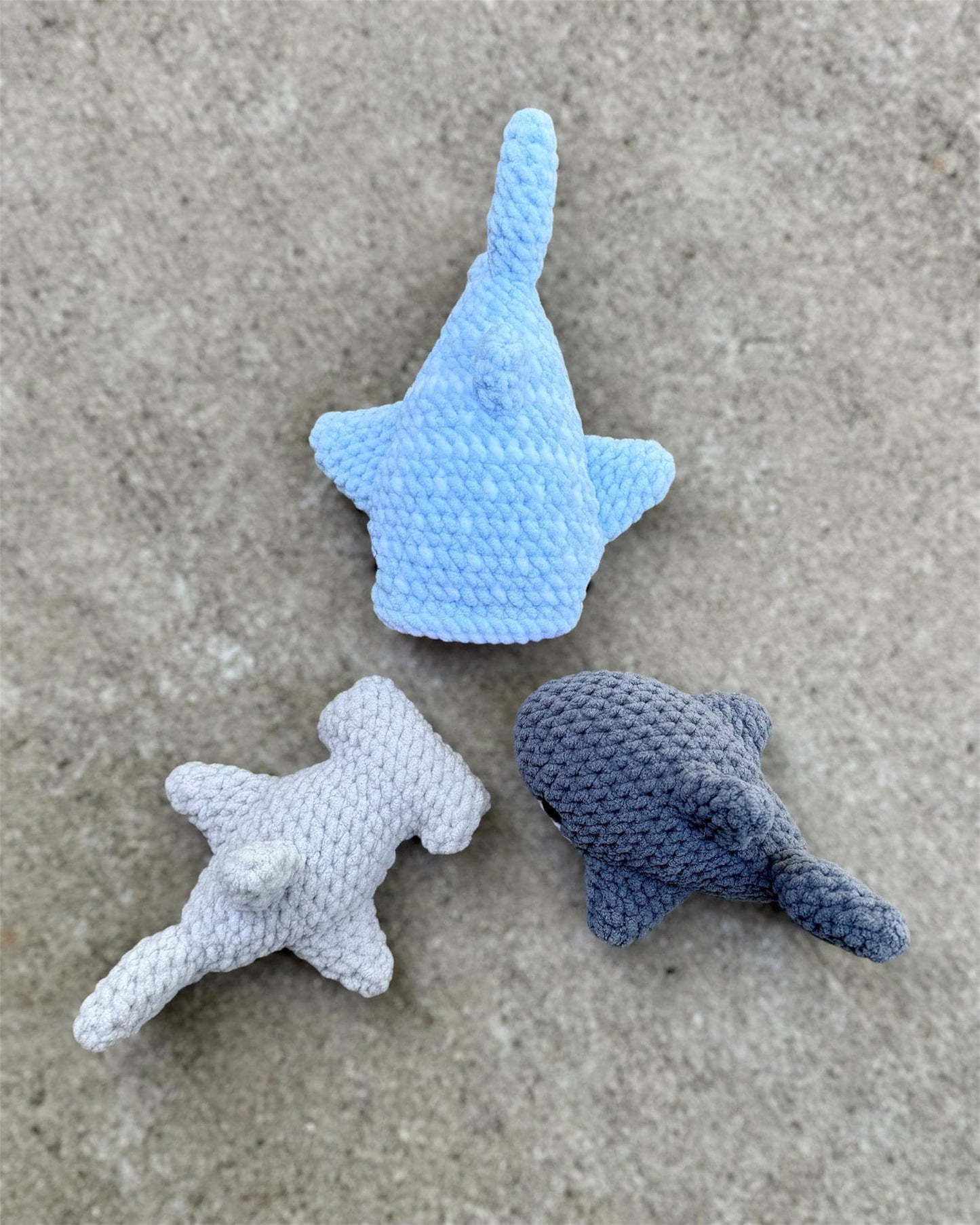Shark Pattern Pack - CROCHET PATTERN