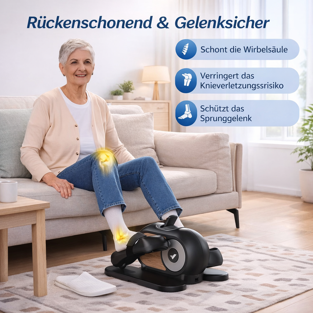 Woolora Heimtrainer mit Widerstandsbändern