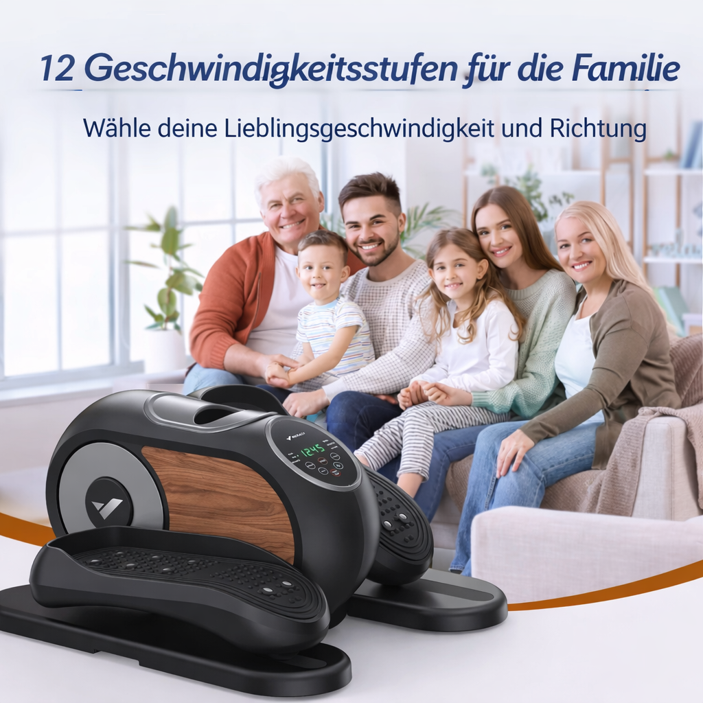 Woolora Heimtrainer mit Widerstandsbändern