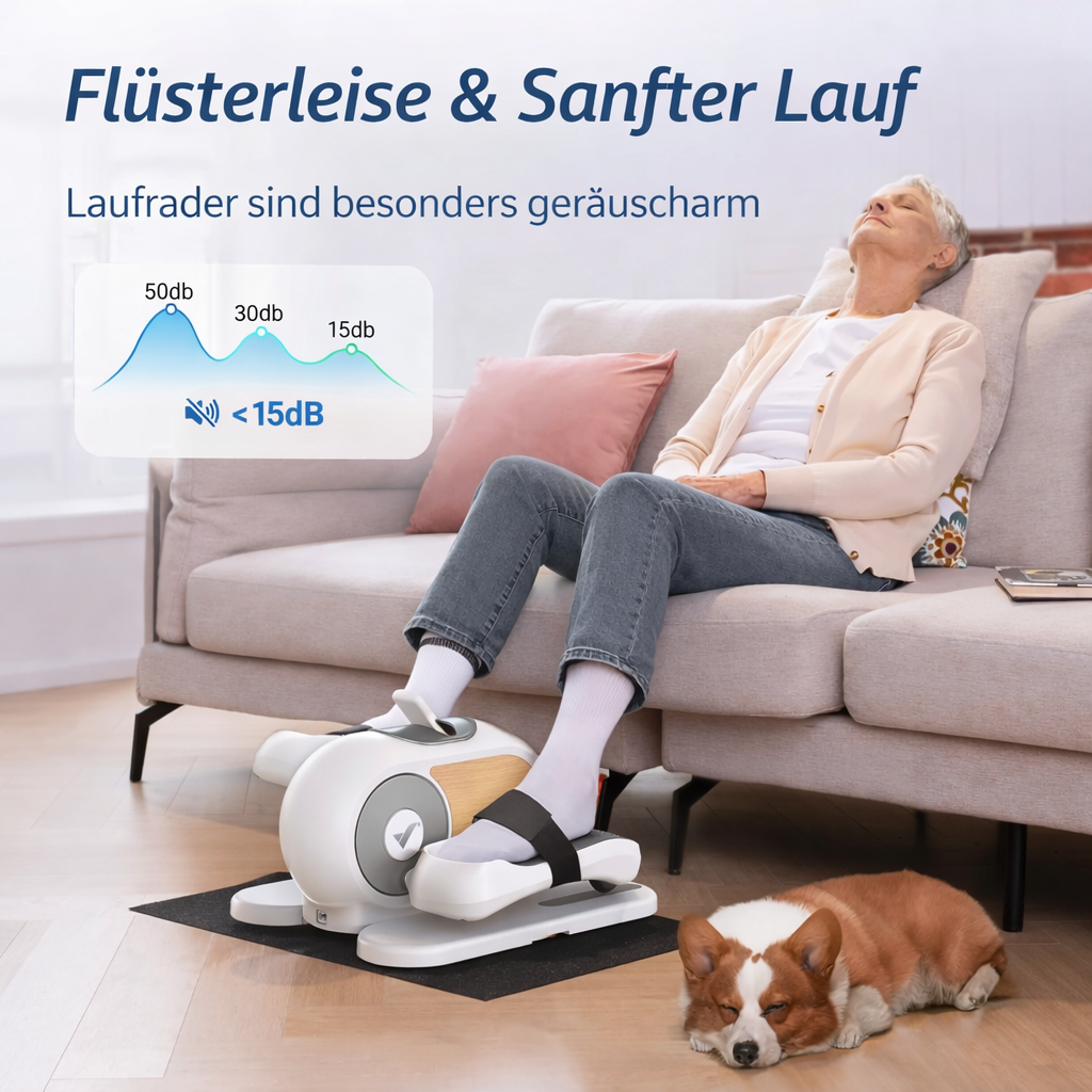 Woolora Heimtrainer mit Widerstandsbändern