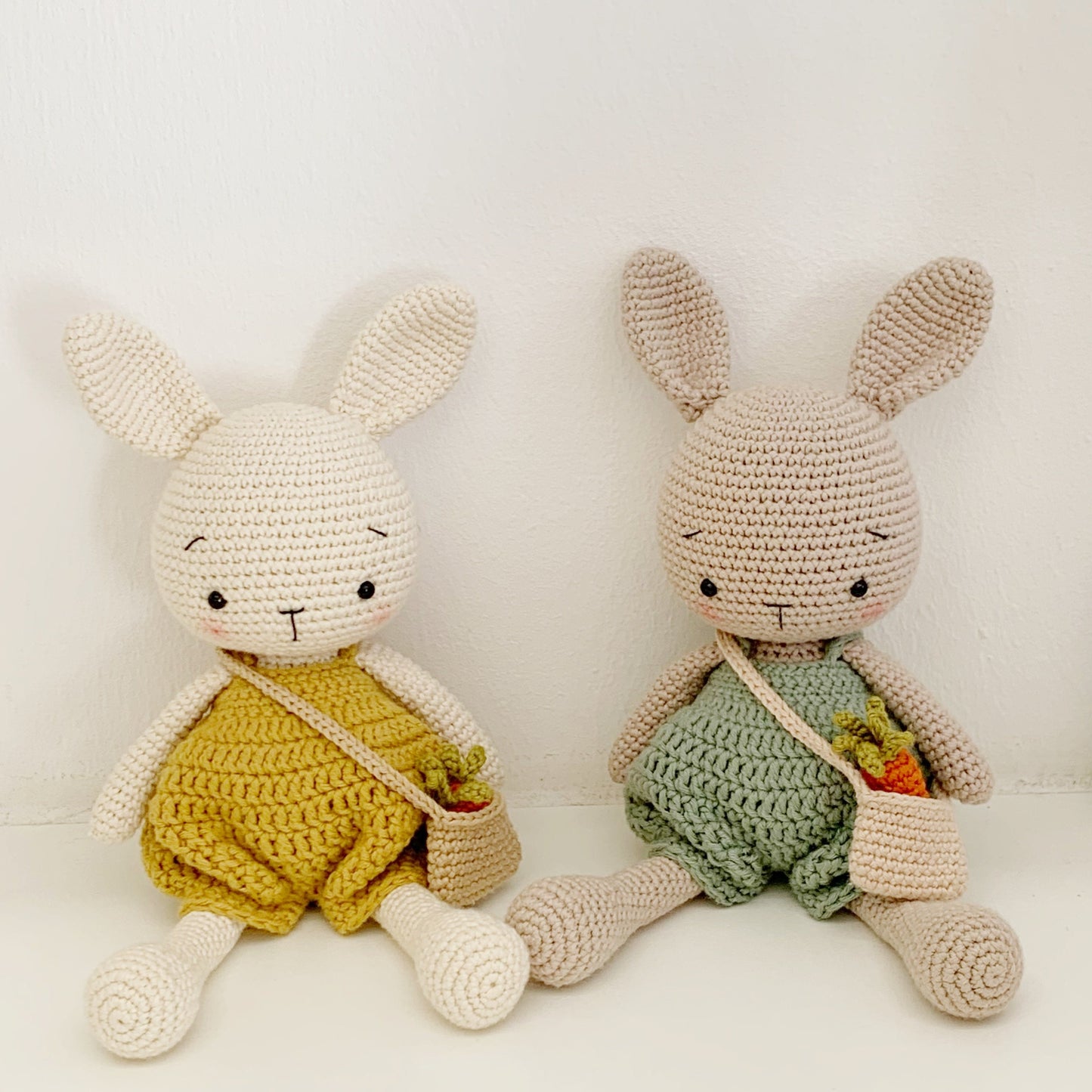 Carrots the Spring Bunny Amigurumi crochet PATTERN ONLY rabbit PDF