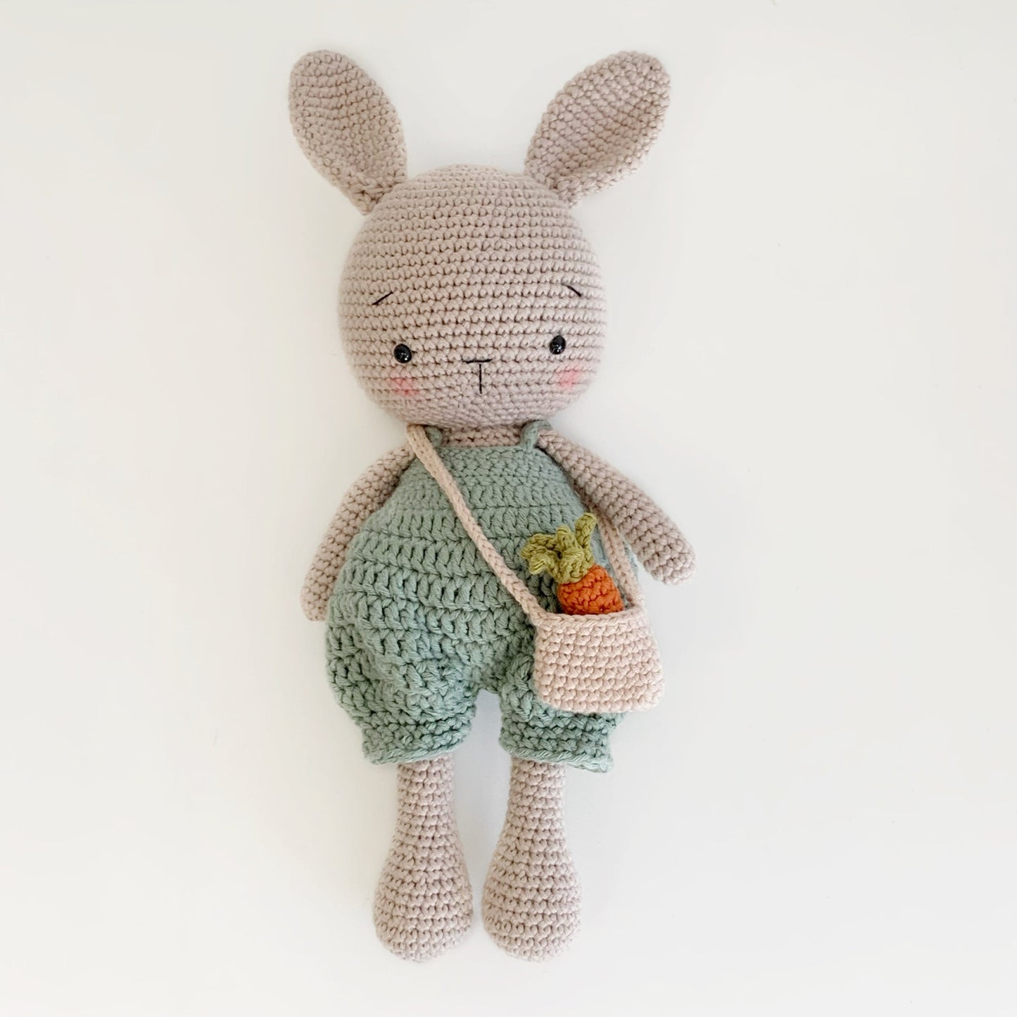 Carrots the Spring Bunny Amigurumi crochet PATTERN ONLY rabbit PDF