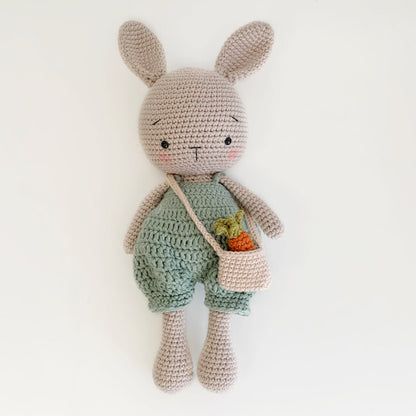 Carrots the Spring Bunny Amigurumi crochet PATTERN ONLY rabbit PDF