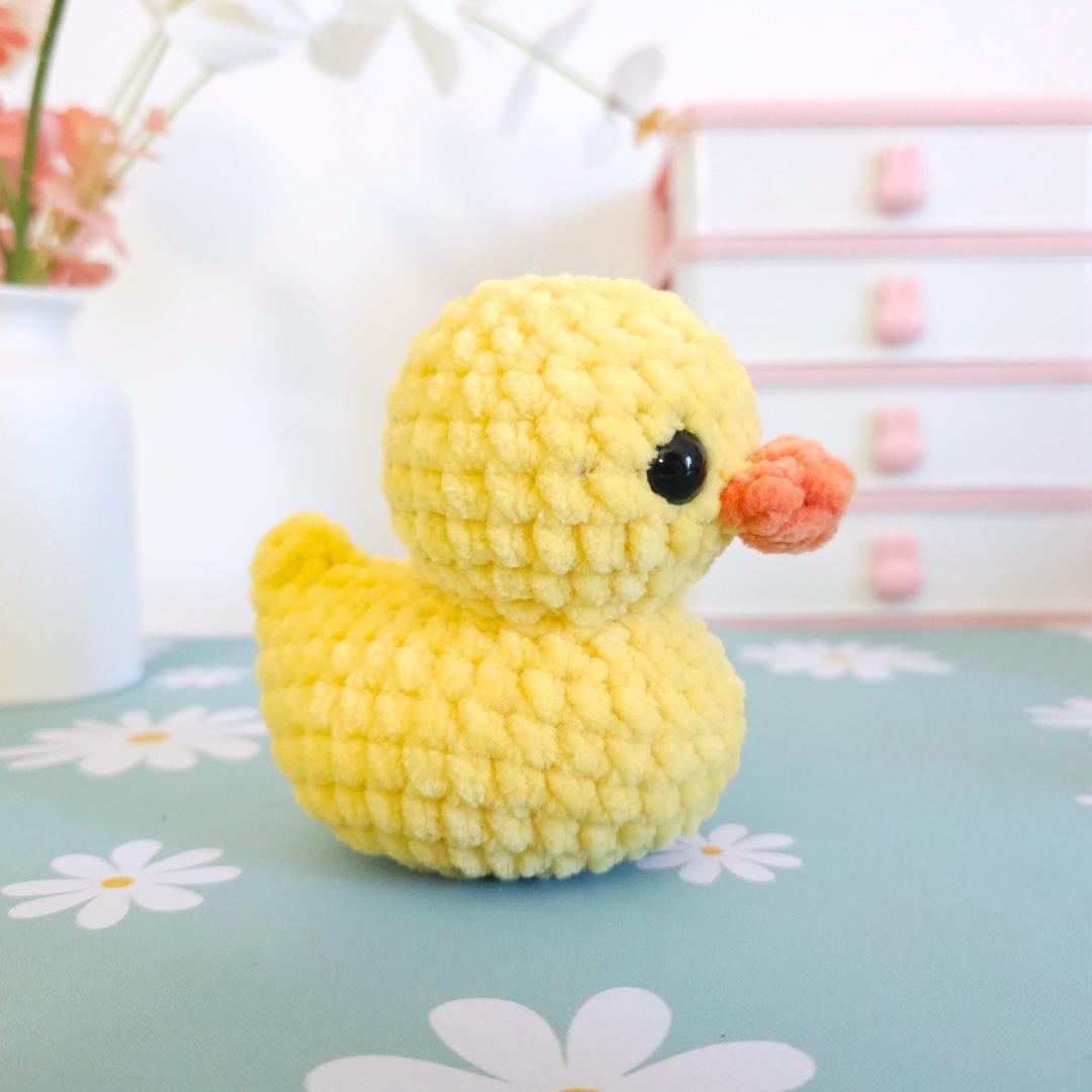 No Sew Rubber Duck Crochet Pattern, No Sew Amigurumi, Crochet Plushie Pattern - PDF PATTERN