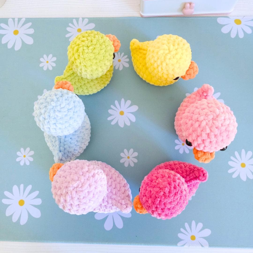 No Sew Rubber Duck Crochet Pattern, No Sew Amigurumi, Crochet Plushie Pattern - PDF PATTERN
