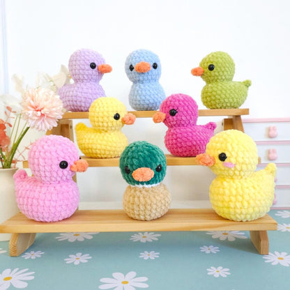 No Sew Rubber Duck Crochet Pattern, No Sew Amigurumi, Crochet Plushie Pattern - PDF PATTERN