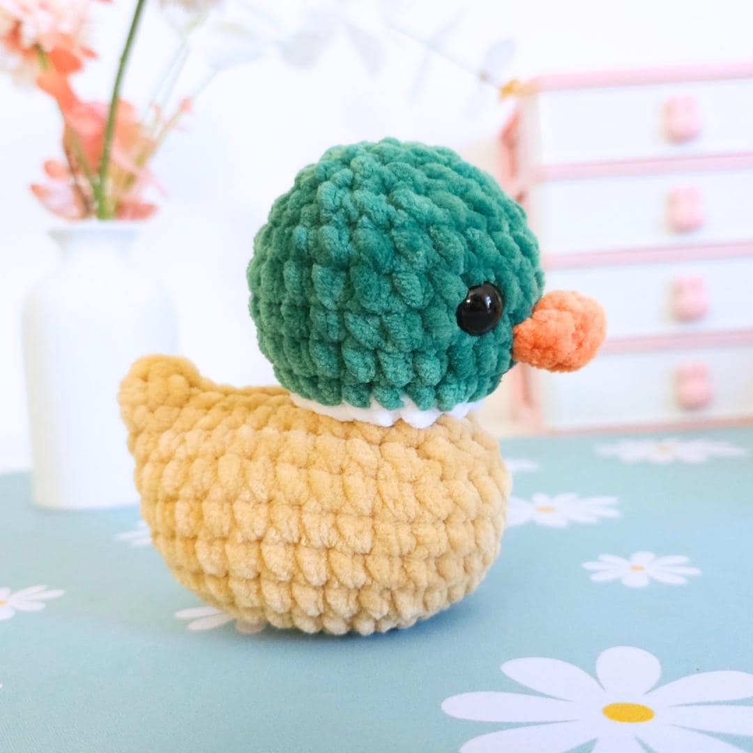 No Sew Rubber Duck Crochet Pattern, No Sew Amigurumi, Crochet Plushie Pattern - PDF PATTERN