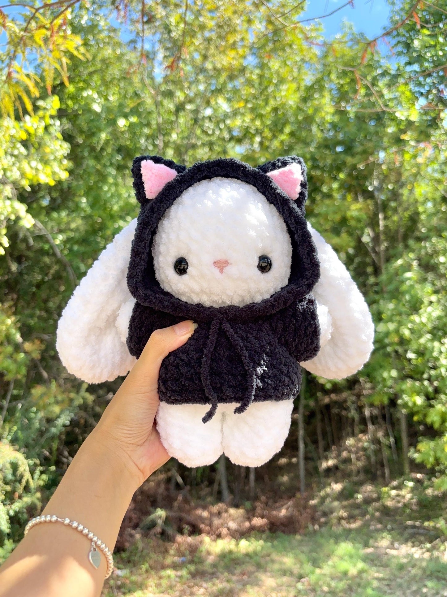 9 in 1 Baby Bunny in Hoodie Crochet Pattern Bundle
