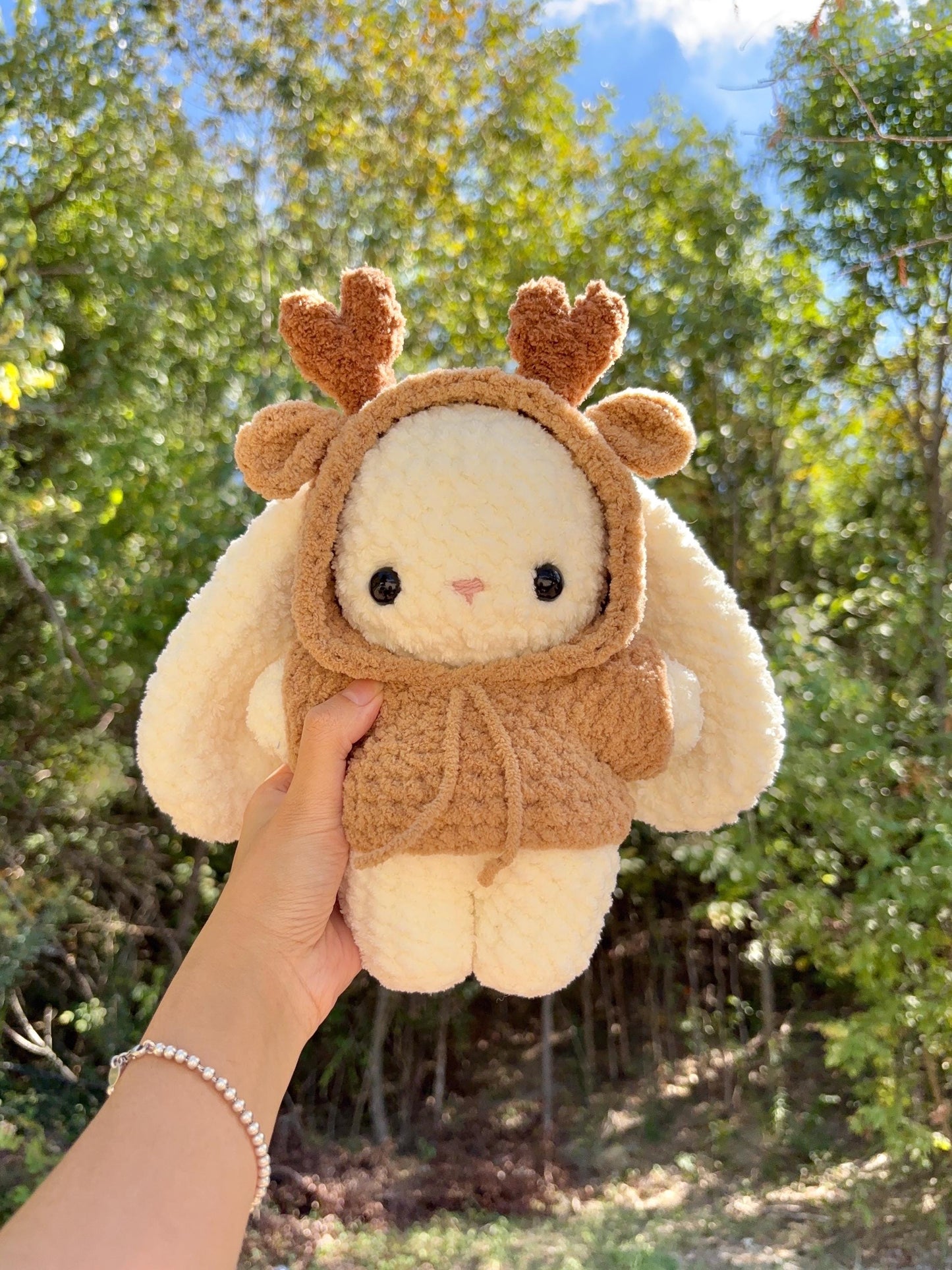 9 in 1 Baby Bunny in Hoodie Crochet Pattern Bundle