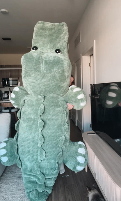 LOW SEW Massive Crocodile Crochet Pattern Alligator Amigurumi Pattern DIY Crochet Tutorial Croc Crochet Animal Patterns Amigurumi Pattern