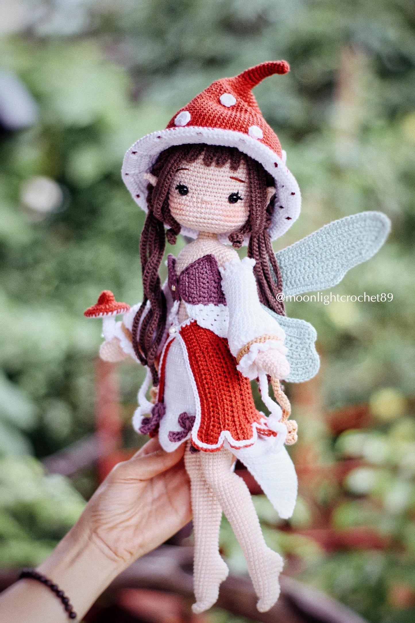 5-in-1 Fairy Crochet Doll Pattern Bundle, Amigurumi Doll PDF, Seasonal Fairies Collection, Multi-language with English Instant Download.