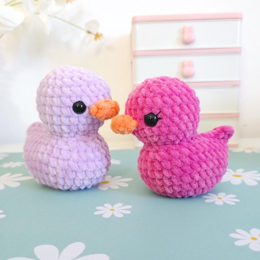 No Sew Rubber Duck Crochet Pattern, No Sew Amigurumi, Crochet Plushie Pattern - PDF PATTERN