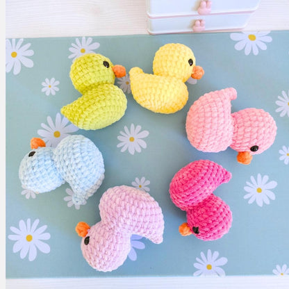 No Sew Rubber Duck Crochet Pattern, No Sew Amigurumi, Crochet Plushie Pattern - PDF PATTERN