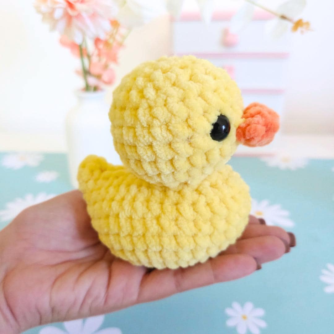 No Sew Rubber Duck Crochet Pattern, No Sew Amigurumi, Crochet Plushie Pattern - PDF PATTERN