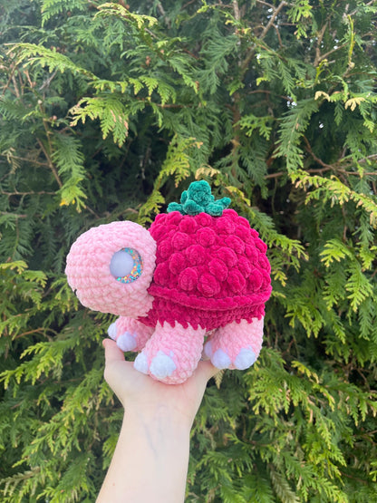 10-in-1 Larry the Land Turtle Crochet Pattern Bundle: Food & Flower Mod Pack PDF Digital Download