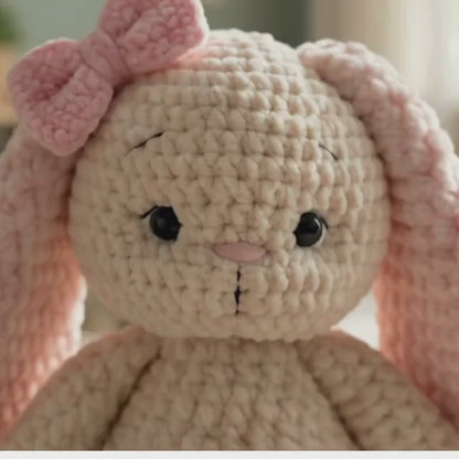 Crochet Pattern Bunny PDF, Amigurumi Bunny Pattern Toys, Rabbit crochet pattern for Beginners, Easter Bunny Crochet, Crochet Rabbit Pattern